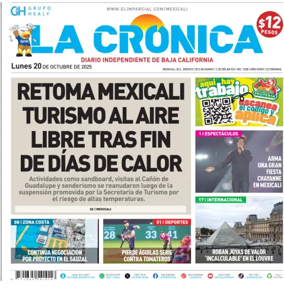 Cover of La Crónica