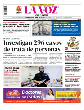 Cover of La Voz de la Frontera