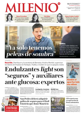 Cover of Milenio Monterrey