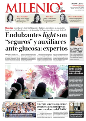 Cover of Milenio Tamaulipas