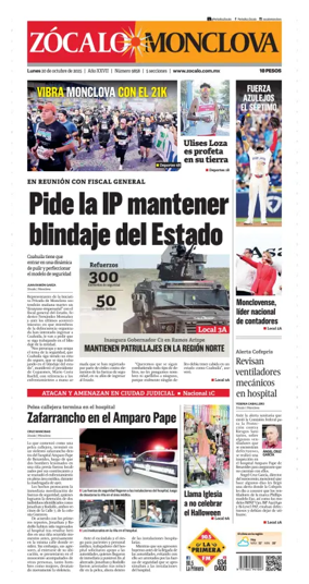 Cover of Zócalo Monclova