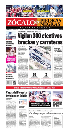 Cover of Zócalo Piedras Negras