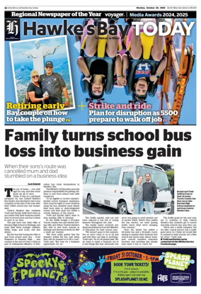 Cover of Hawke's Bay Today