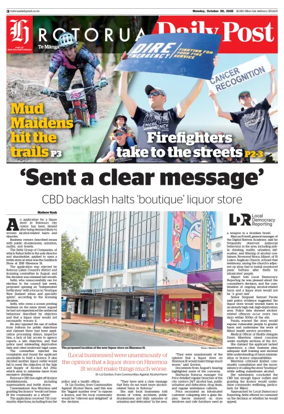 Cover of Rotorua Daily Post