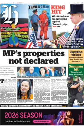 Cover of The New Zealand Herald