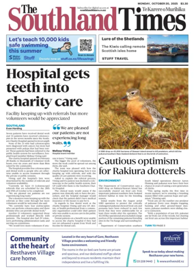 Cover of The Southland Times