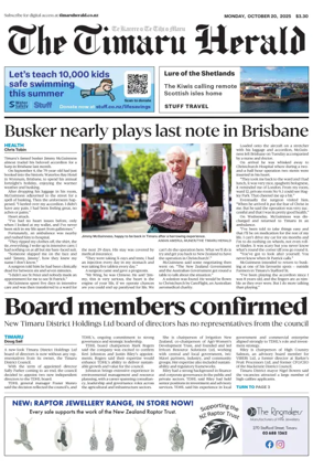 Cover of The Timaru Herald