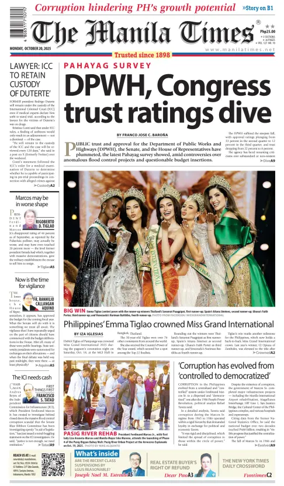 Cover of Manila Times