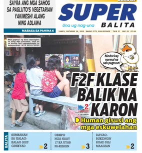 Cover of SuperBalita Davao