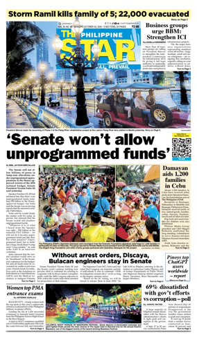 Cover of The Philippine Star
