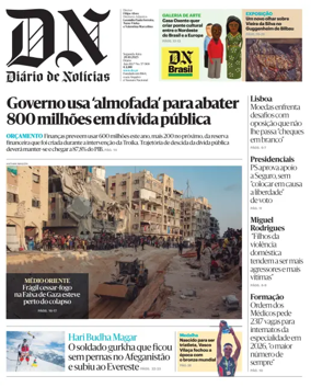 Cover of Diario de Noticias
