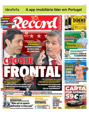 Cover of Record (Portugal)