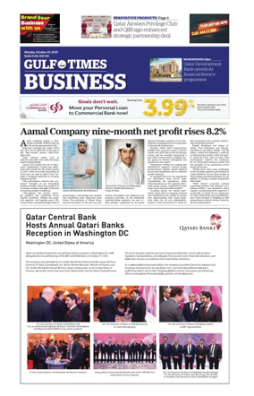 Cover of Gulf Times Business