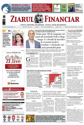 Cover of Ziarul Financiar