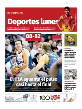 Cover of Deporte Lunes