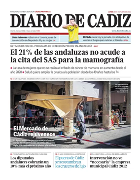 Cover of Diario de Cadiz