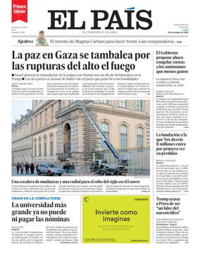 Cover of El País (1ª Edición)