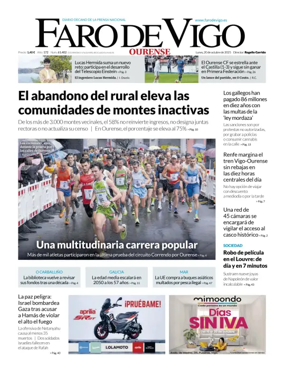 Cover of Faro de Vigo (Ourense)