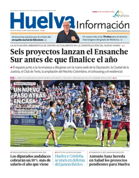 Cover of Huelva Informacion