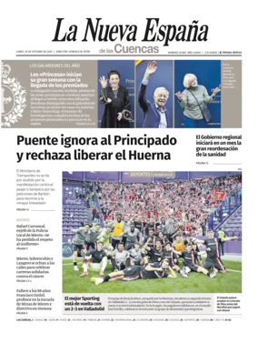 Cover of La Nueva España (Cuencas)