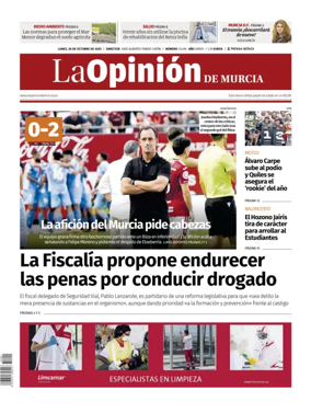 Cover of La Opinión de Murcia