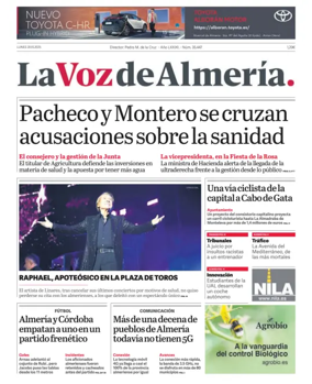 Cover of La Voz de Almería