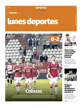 Cover of Lunes Deportes