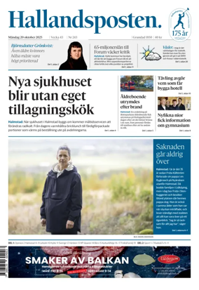 Cover of Hallandsposten