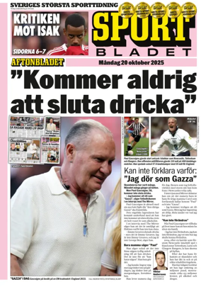 Cover of Sportbladet