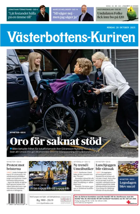Cover of Västerbottens-Kuriren