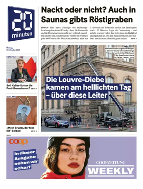 Cover of 20 Minuten - Basel