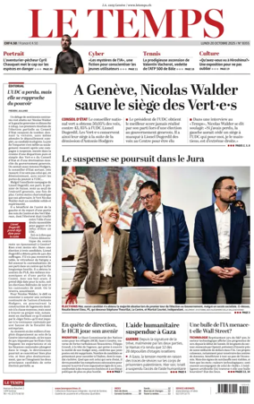 Cover of Le Temps