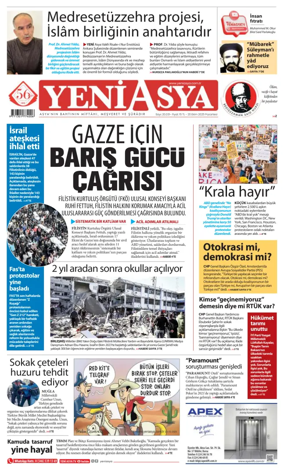 Cover of Yeni Asya