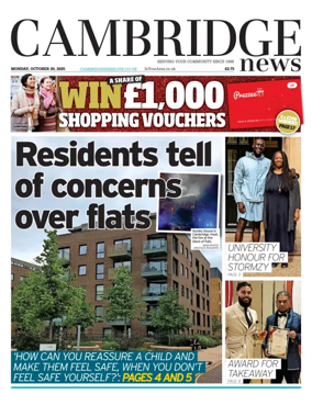 Cover of Cambridge News