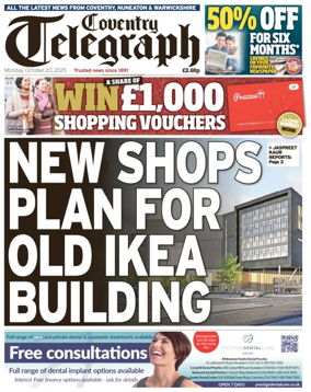 Cover of Coventry Telegraph