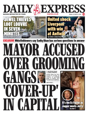 Cover of Daily Express