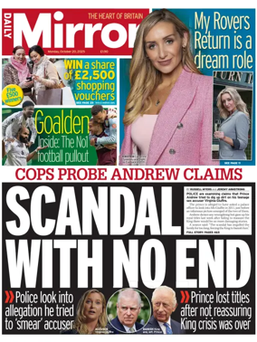 Cover of Daily Mirror