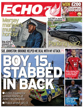 Cover of Liverpool Echo