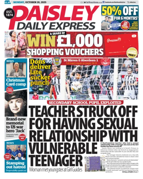 Cover of Paisley Daily Express