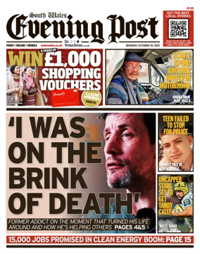 Cover of South Wales Evening Post