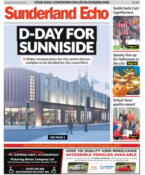 Cover of Sunderland Echo