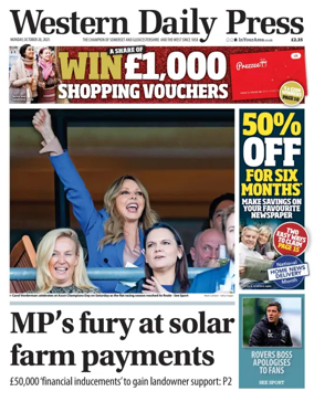 Cover of Western Daily Press