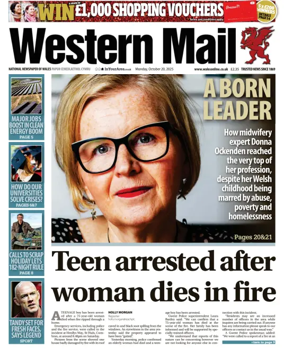 Cover of Western Mail