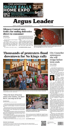 Cover of Argus Leader