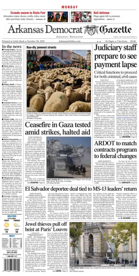 Cover of Arkansas Democrat-Gazette