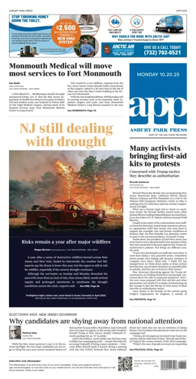 Cover of Asbury Park Press