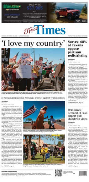 Cover of El Paso Times