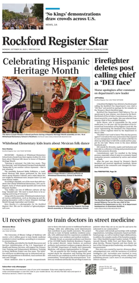 Cover of Rockford Register Star