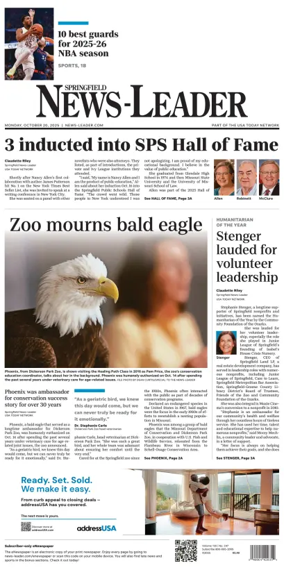 Cover of Springfield News-Leader
