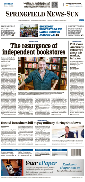 Cover of Springfield News-Sun